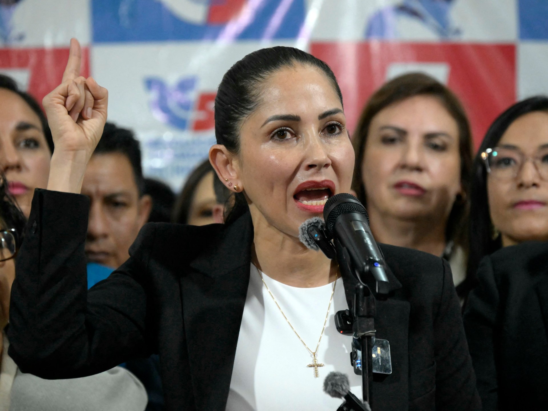 Ecuador detains opposition figure Gonzalez over campaign finances