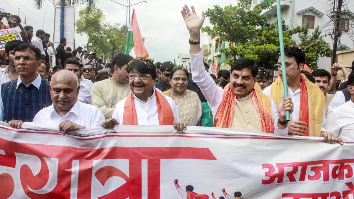 Madhya Pradesh CM slams Rahul Gandhi over anarchy claims