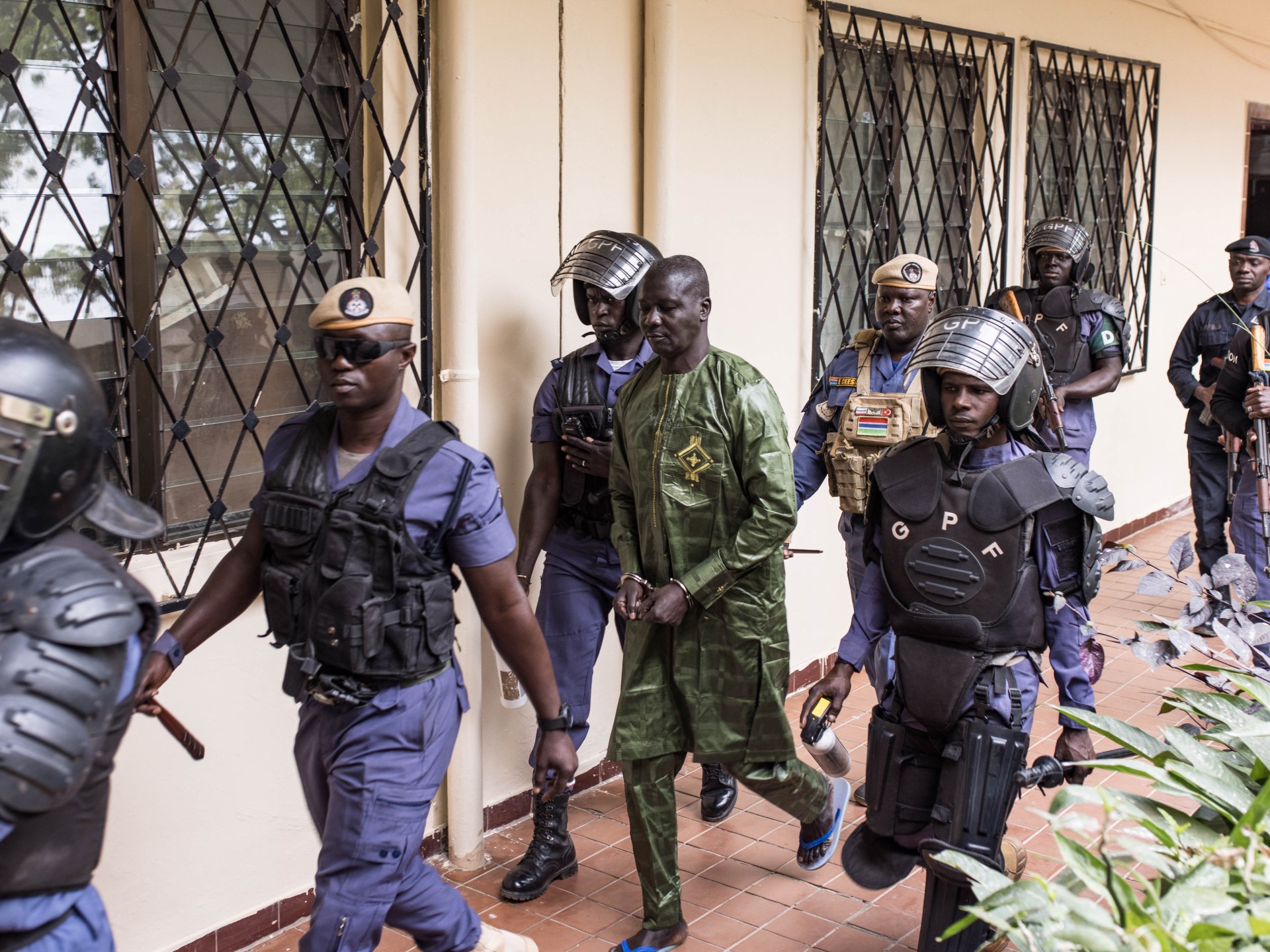 Gambian ex-military officer charged with desertion in war crimes trial