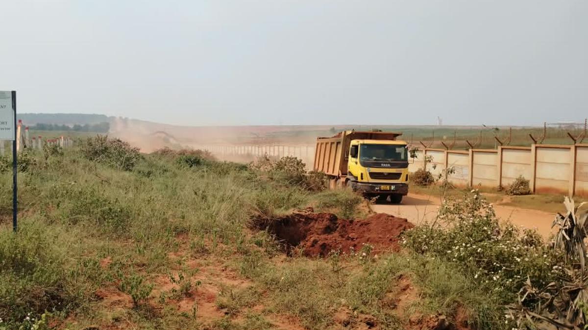 Bhogapuram airport construction leaves villages isolated, hampering farm access