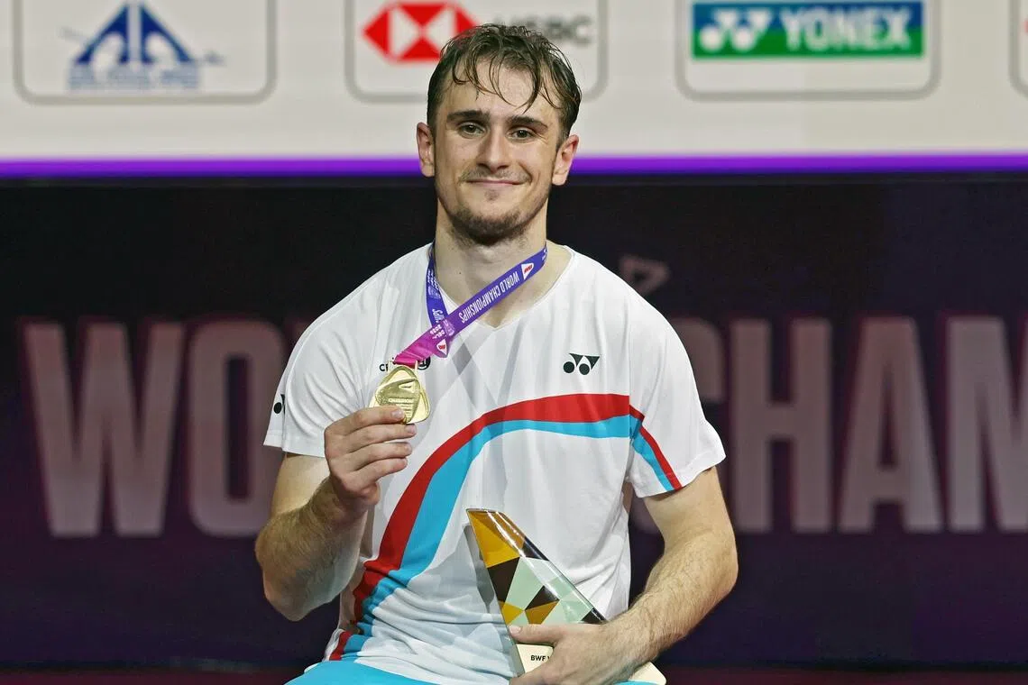 France's badminton world champions face anonymity at home