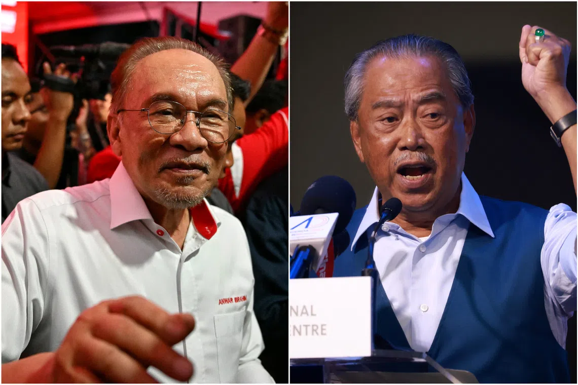 Malaysia's Anwar, Muhyiddin explore possible political realignment ahead of polls