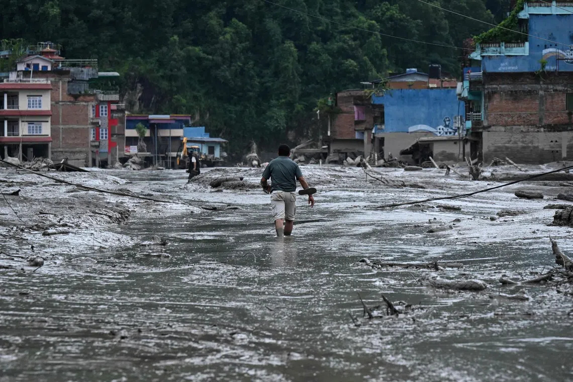 Glacier collapse suspected in deadly Nepal flash flood disaster