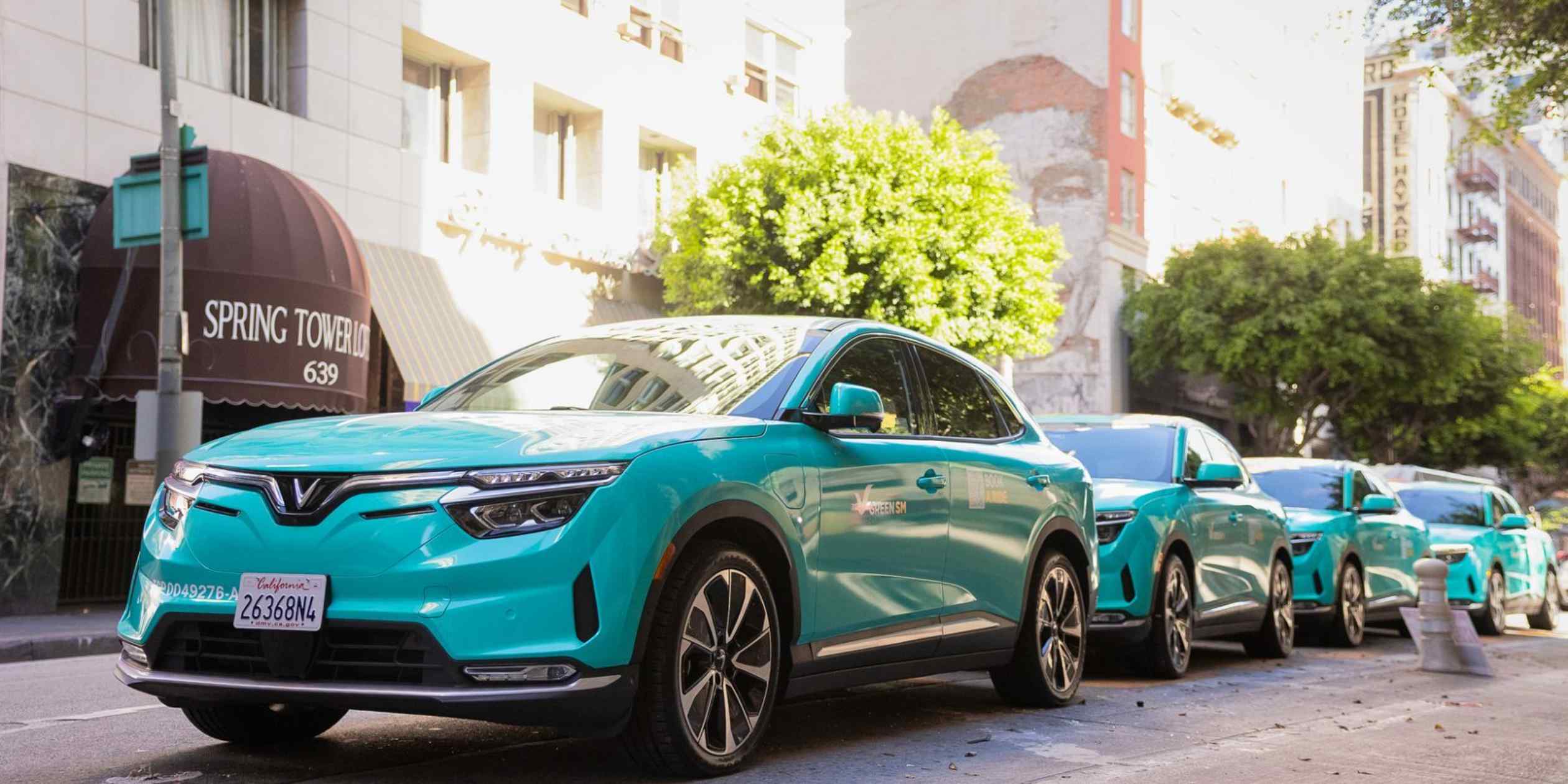 Vietnamese EV maker Green SM launches taxi service in Los Angeles