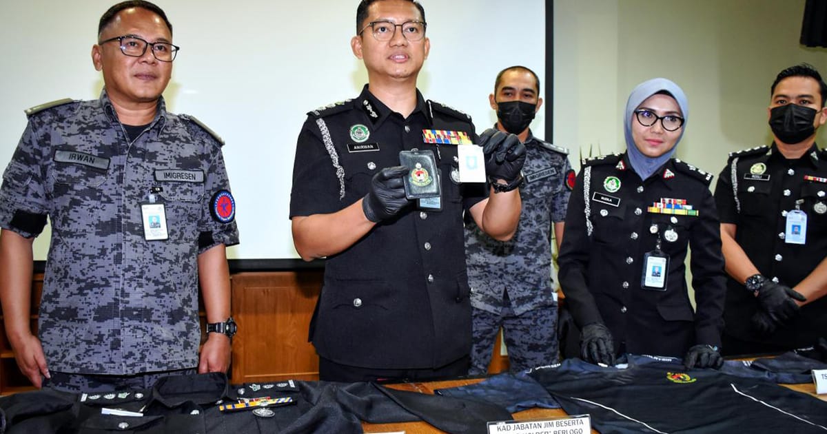 Wanita menyamar pegawai Imigresen dalam sindikat pas kerja palsu ditahan