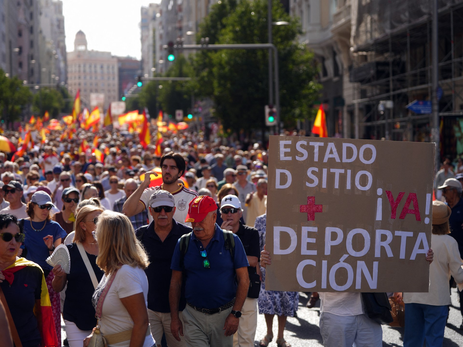 Tens of thousands rally in Spain over Ceuta migration surge