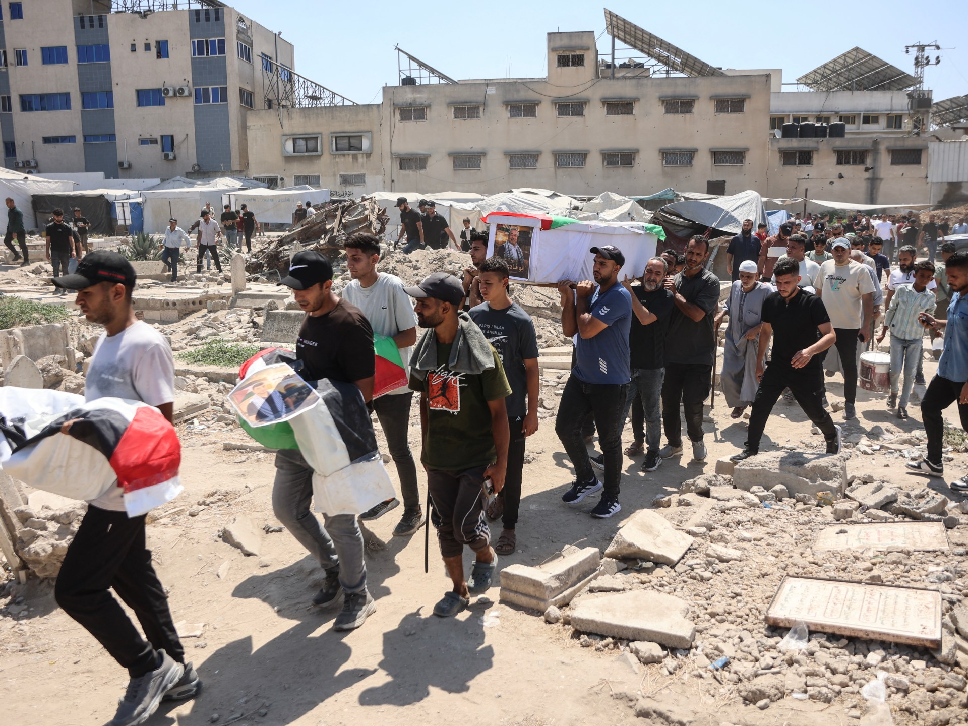 Israeli strikes kill two, wound others in Gaza's Deir el-Balah
