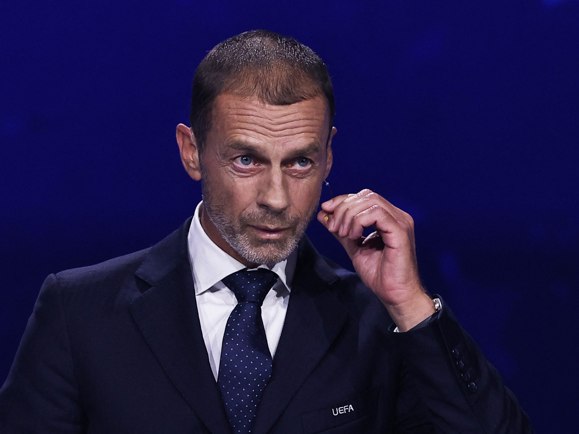 UEFA president openly criticizes FIFA chief over privatization scheme