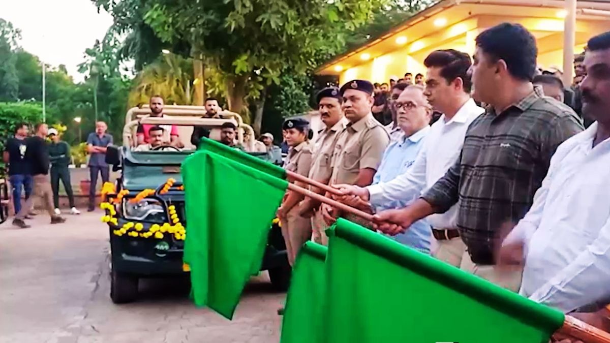 गिर वन सफारी का शुभारंभ, पहले दिन शेरों का दर्शन