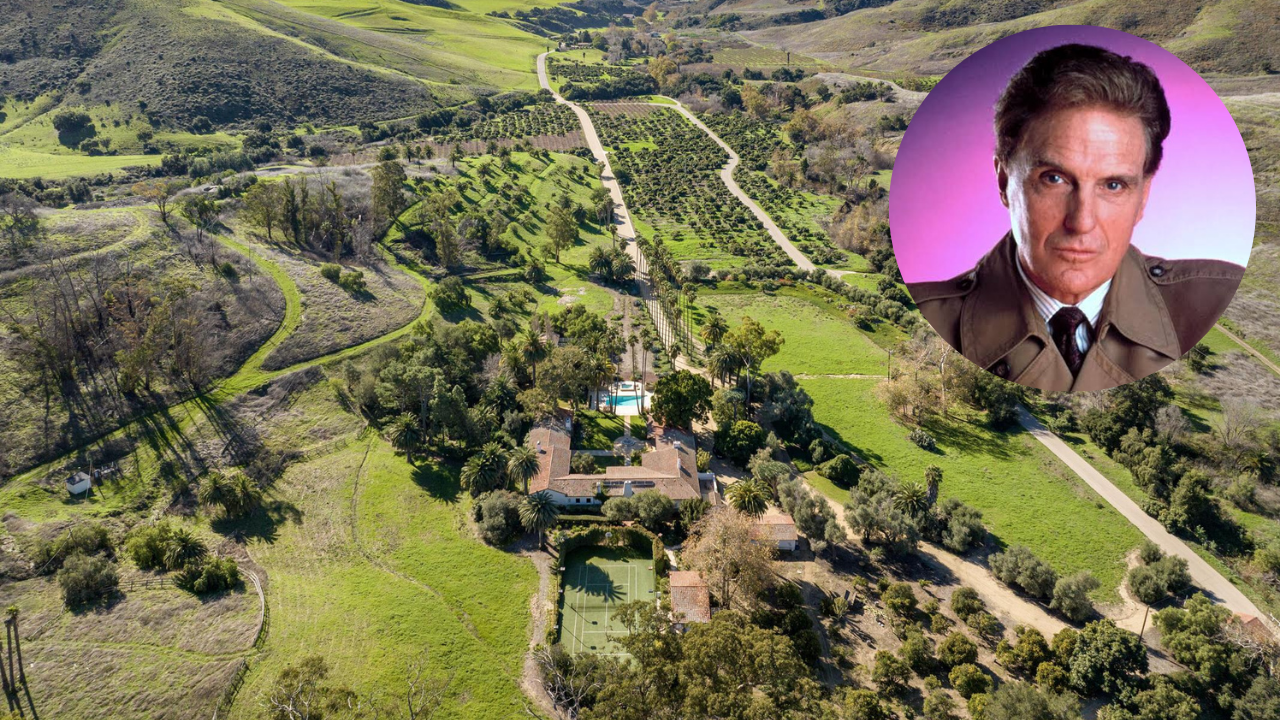 Hollywood star Robert Stack's California estate featured private game preserve