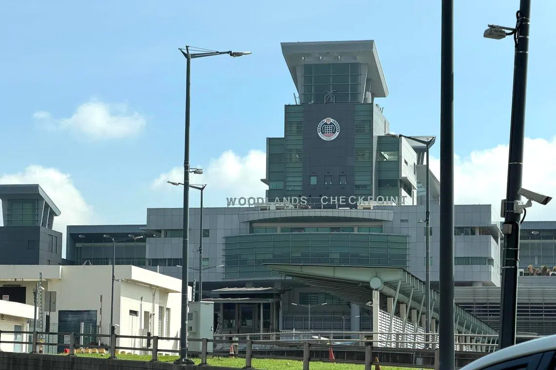 Teen arrested after false bomb claim at Woodlands Checkpoint