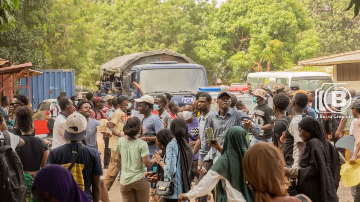 Gambian university students demand action on transport, safety crisis
