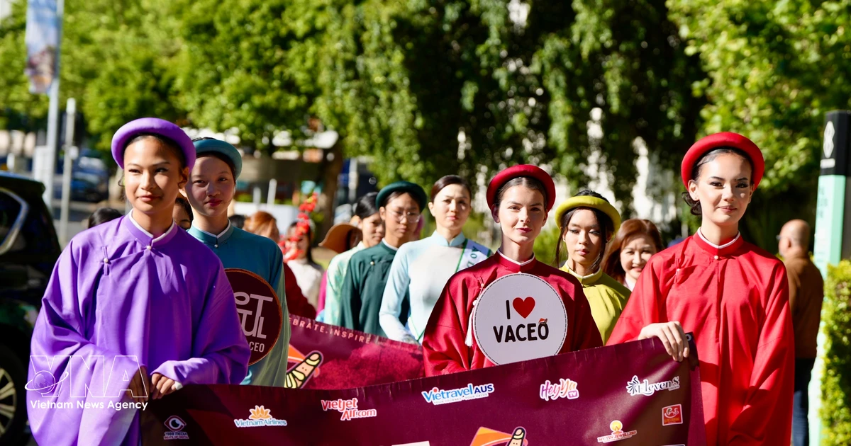 Sydney celebrates Vietnamese culture with inaugural Ao dai street parade