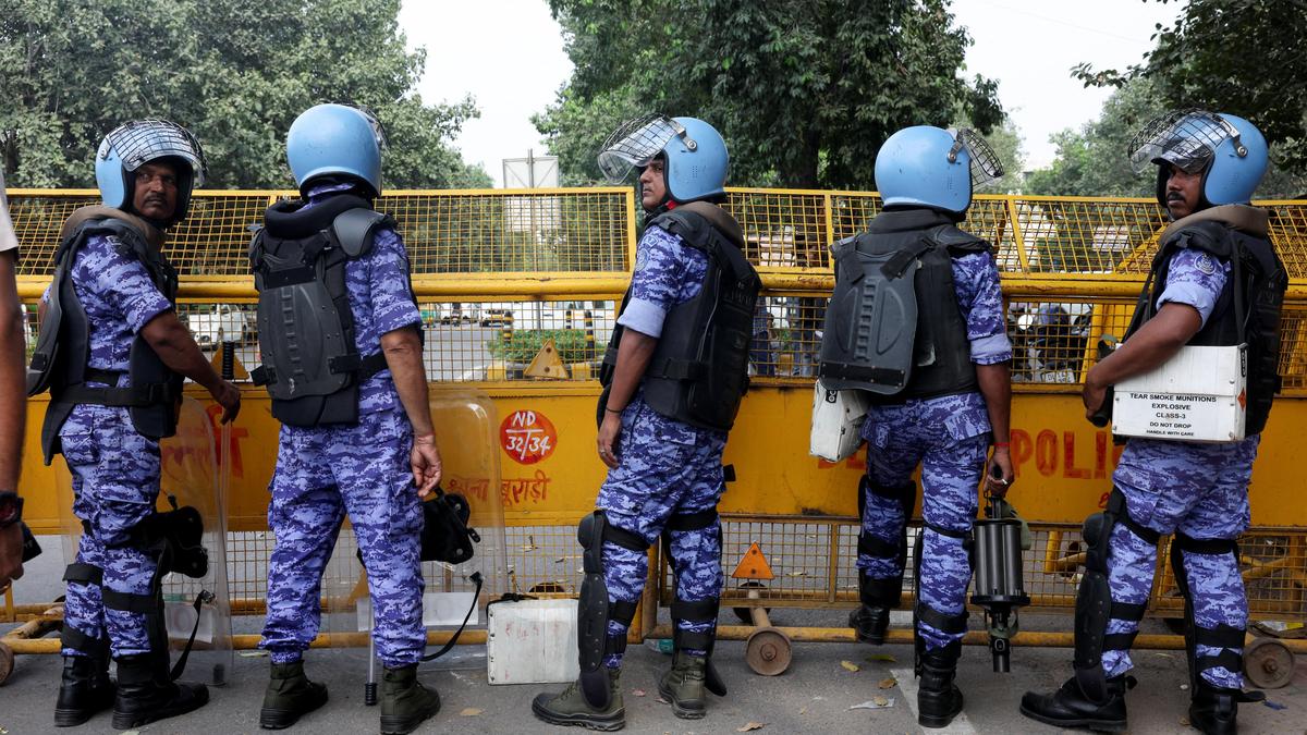 Delhi Police file 20 FIRs as mass protests target electoral commission chief
