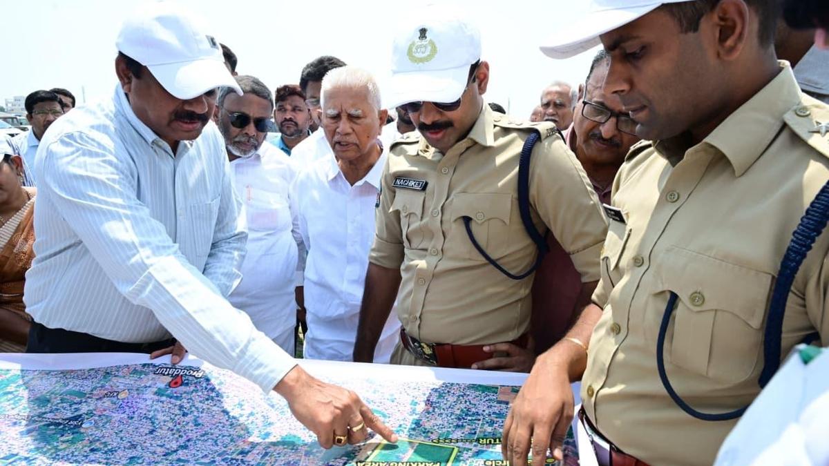 Andhra Pradesh town prepares for CM's water mission inauguration