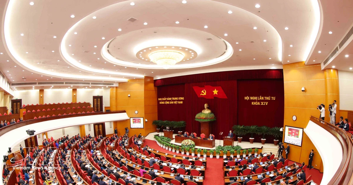 Vietnam's Communist Party emphasizes self-renewal at fourth plenum