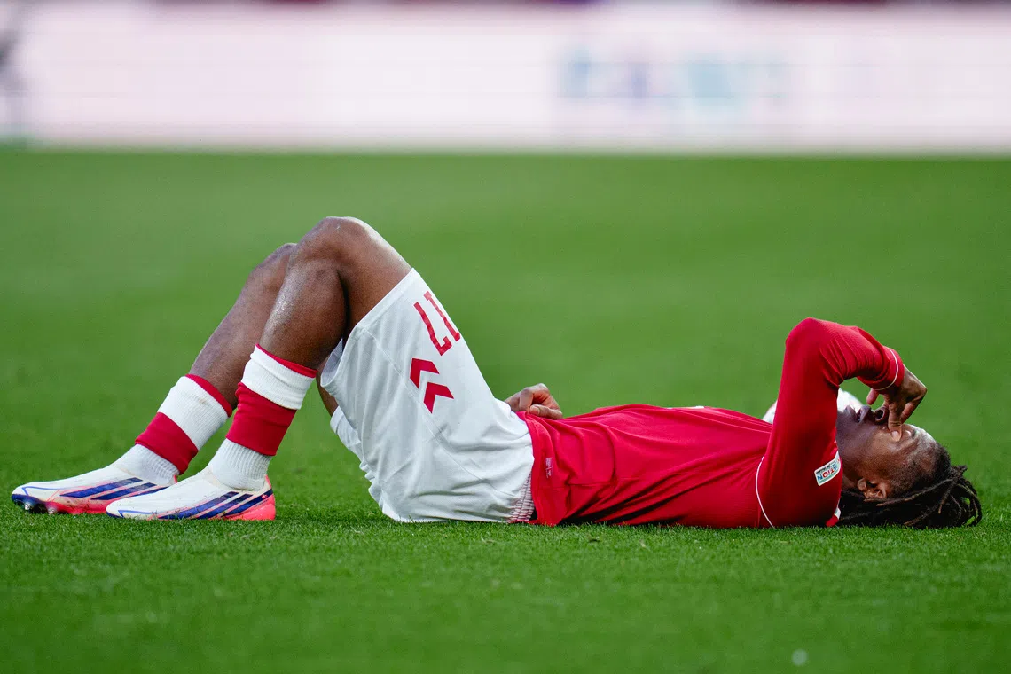 Dorgu returns to Man United after Denmark injury setback