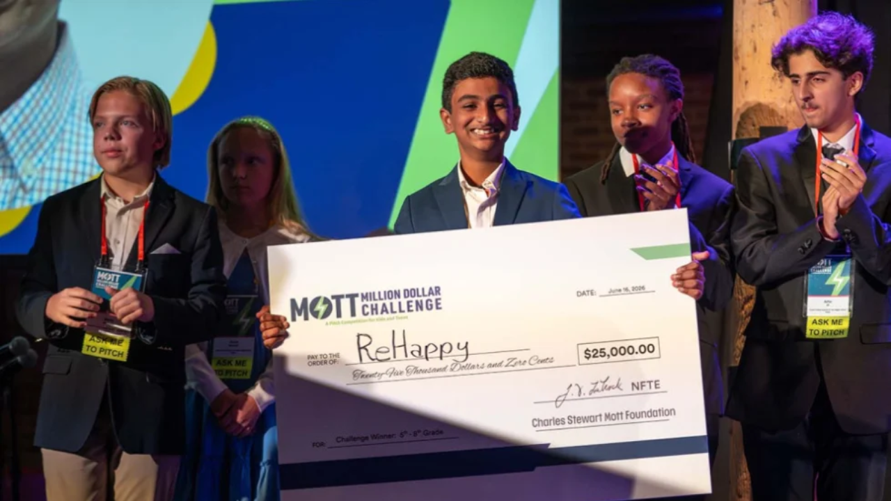 Teen innovator develops gamified therapy app inspired by brother's recovery