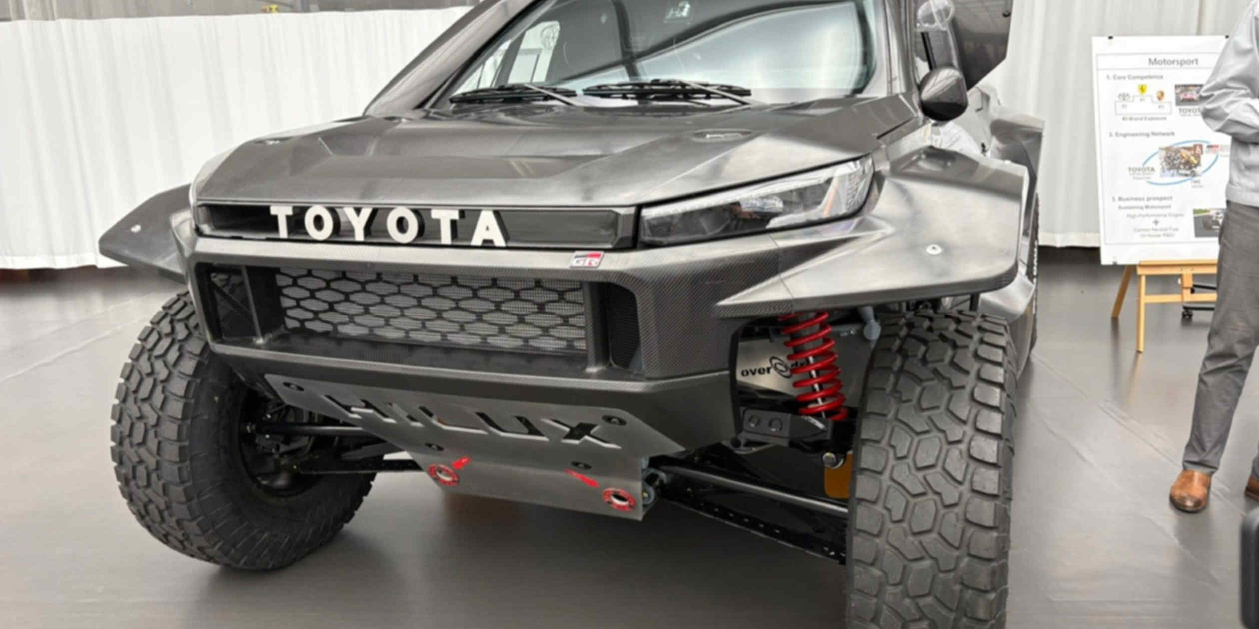 Toyota to race hydrogen-powered Hilux in grueling Dakar Rally