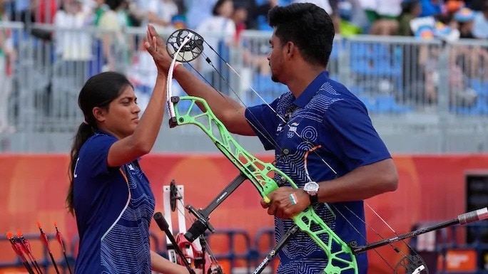 Indian archers secure second medal as compound mixed team excels