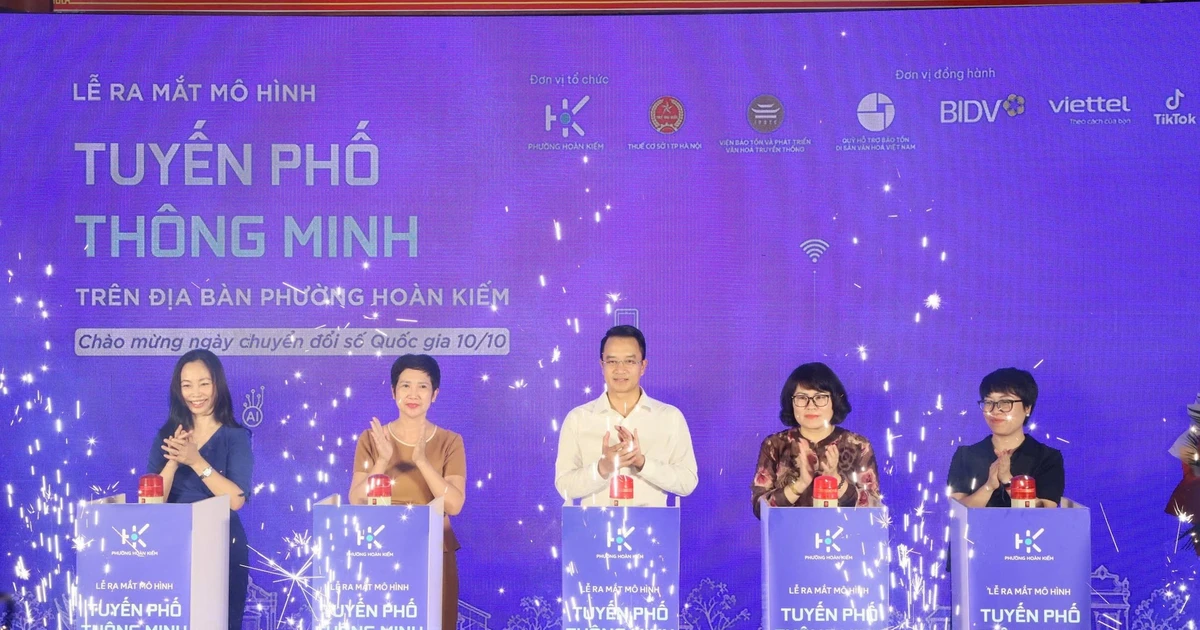 Hà Nội triển khai mô hình phố thông minh tại Phố Cổ