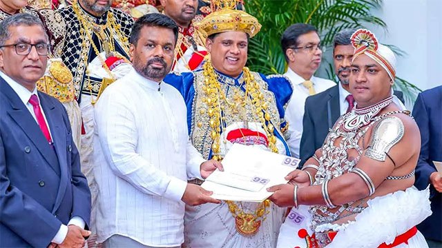 President dismisses political debate over Perahera cancellation
