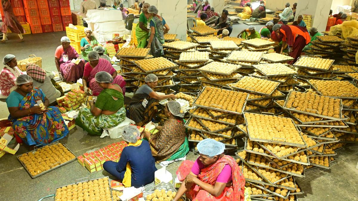 Andhra temple deploys 'laddu ATM' to meet Dasara demand surge