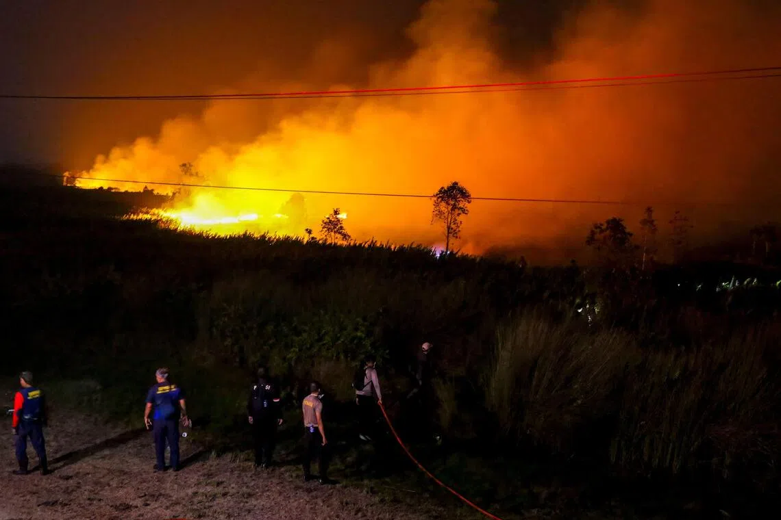 Indonesian wildfires trigger hazardous air quality alerts across Southeast Asia