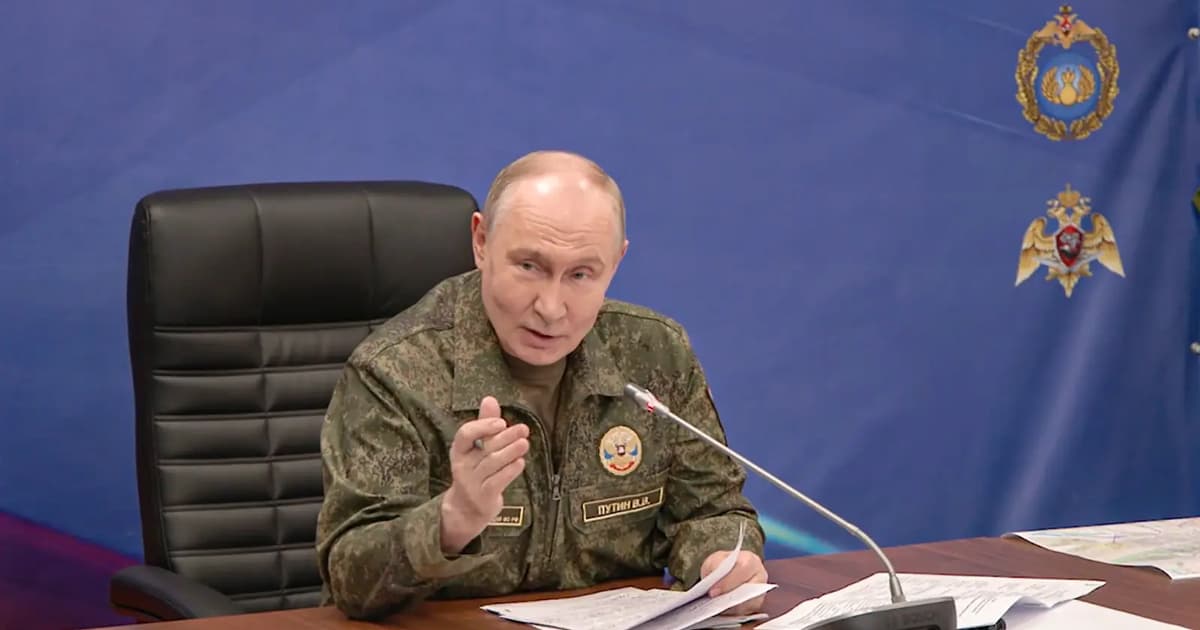 Putin Nyatakan Penguasaan Wilayah Donetsk Sebagai Objektif Utama
