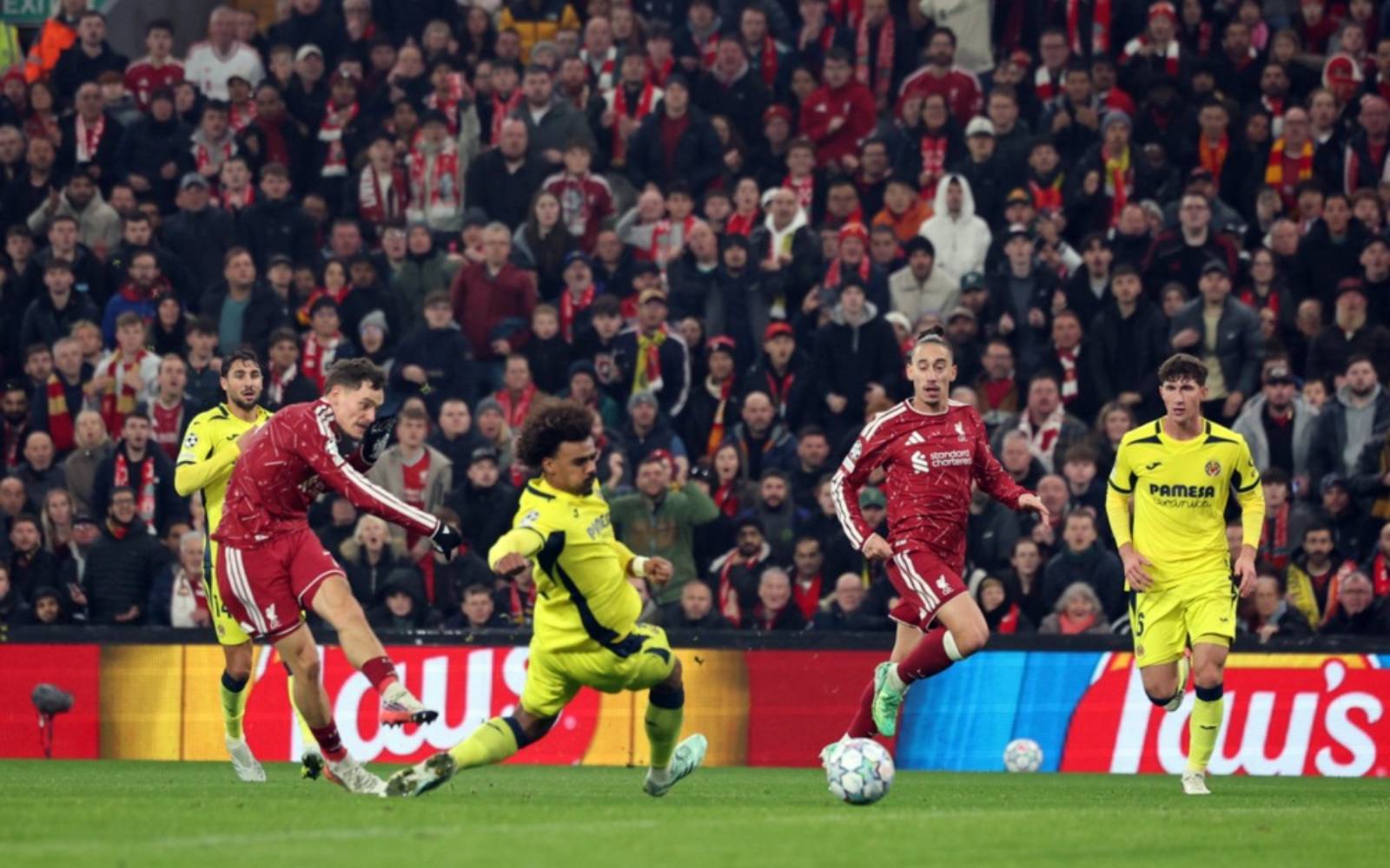 Liverpool Atasi Villarreal dalam Pertarungan Sengit Tujuh Gol