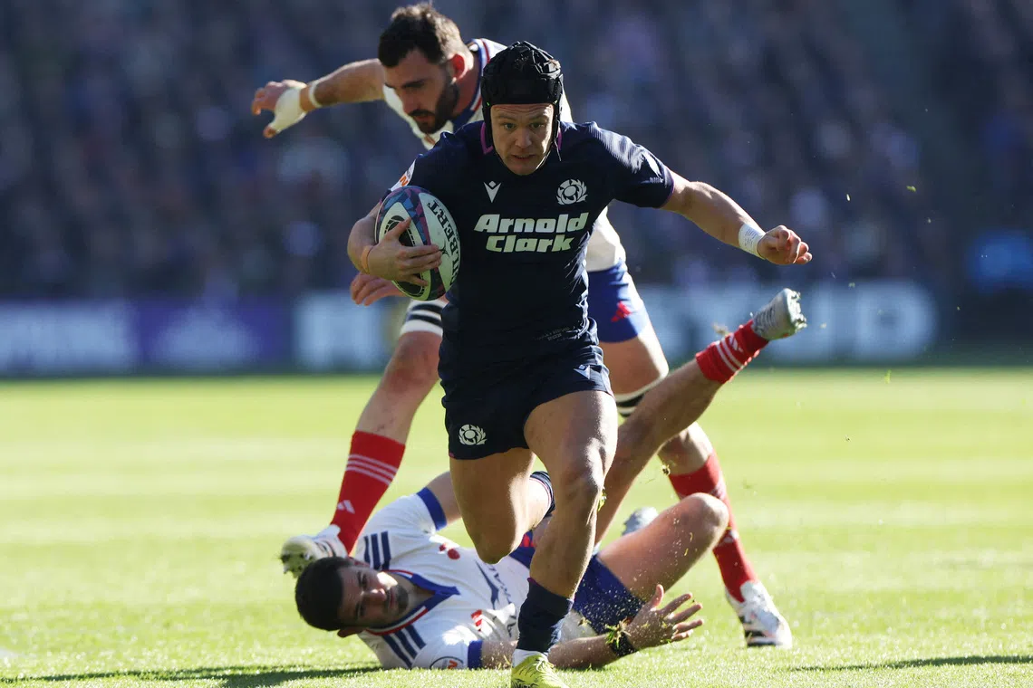 Scotland's try-scoring record holder Graham sidelined for three months