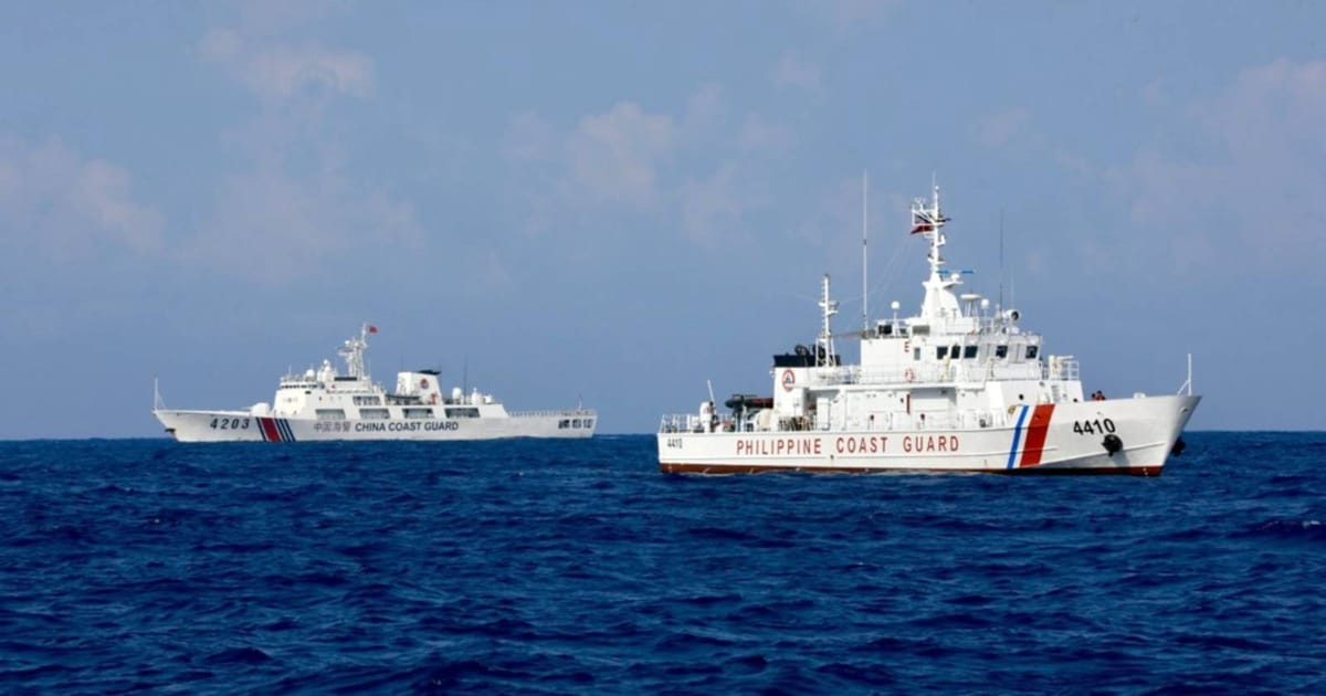 Filipina Tuduh Kapal China Langgar Kapal Tentera Laut