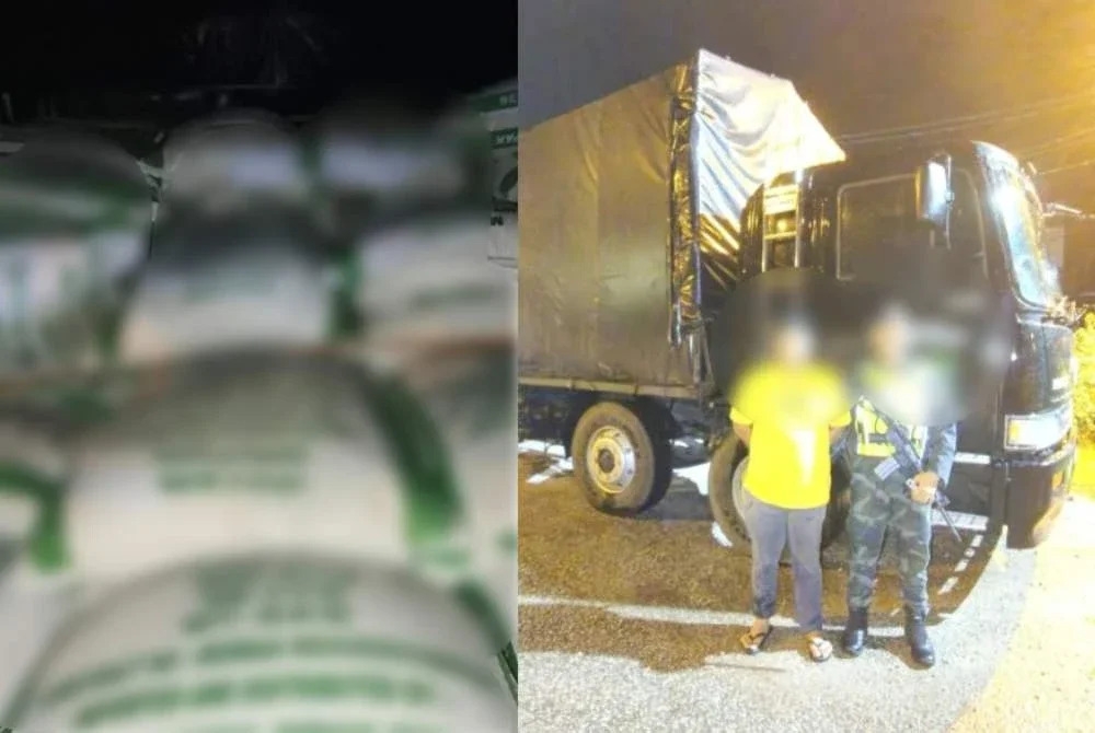 Operasi GOF Tangkap Lorri Beras Thai Selalu di Gua Musang, 25 Tan Disita