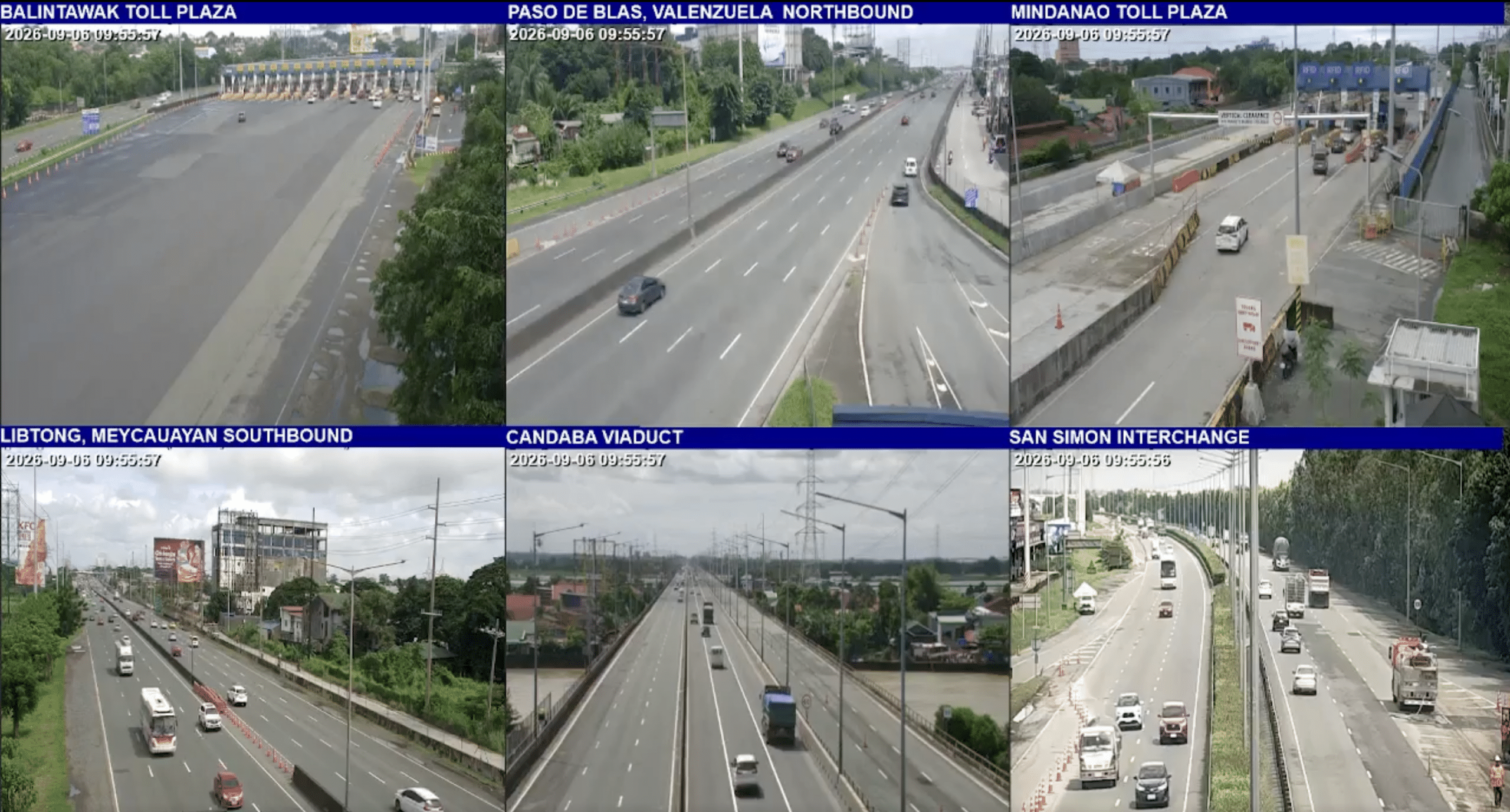 NLEx sees smooth traffic flow despite Pampanga flooding