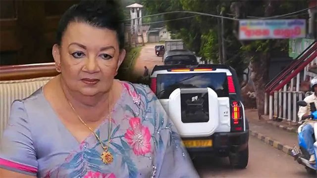 Shiranthi Rajapaksa visits son Namal in custody