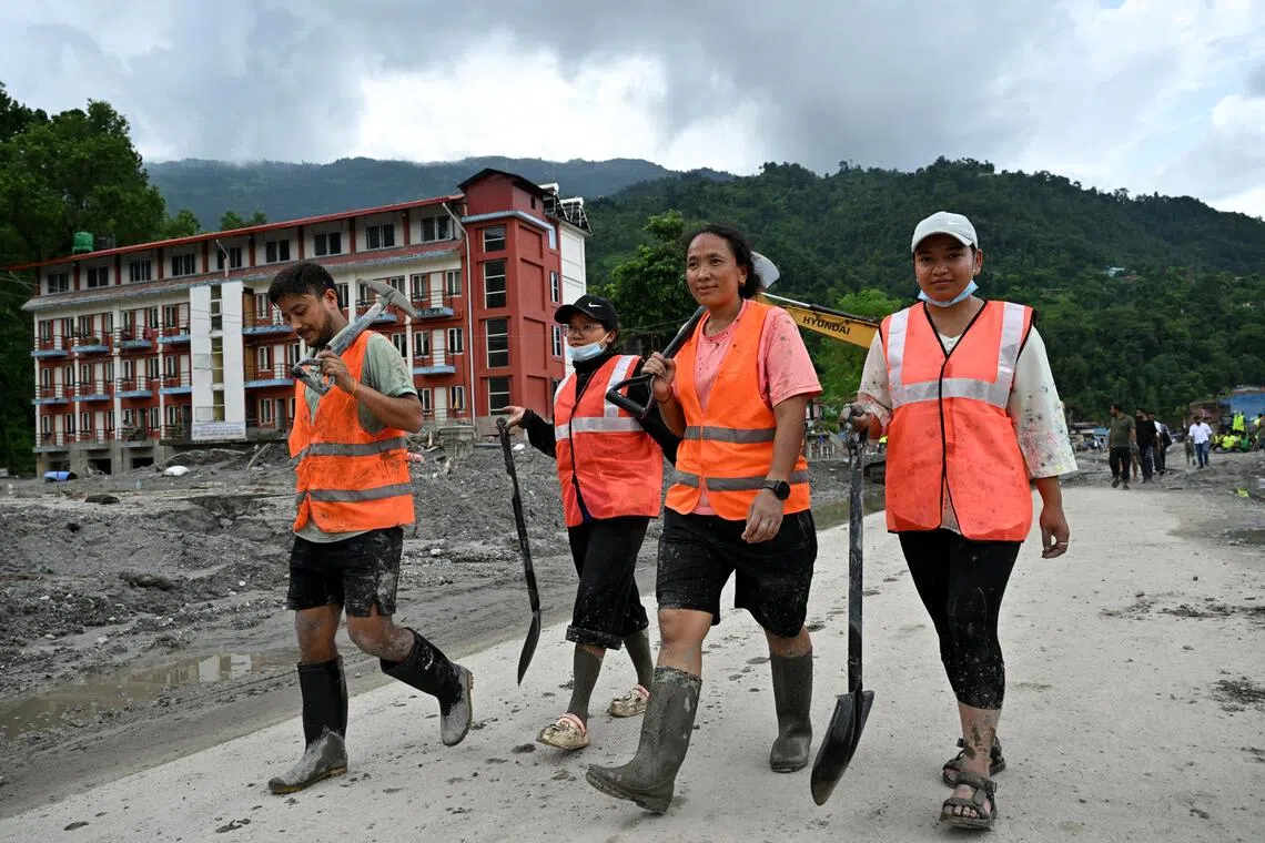 Nepali communities lead grassroots relief efforts as floods devastate nation