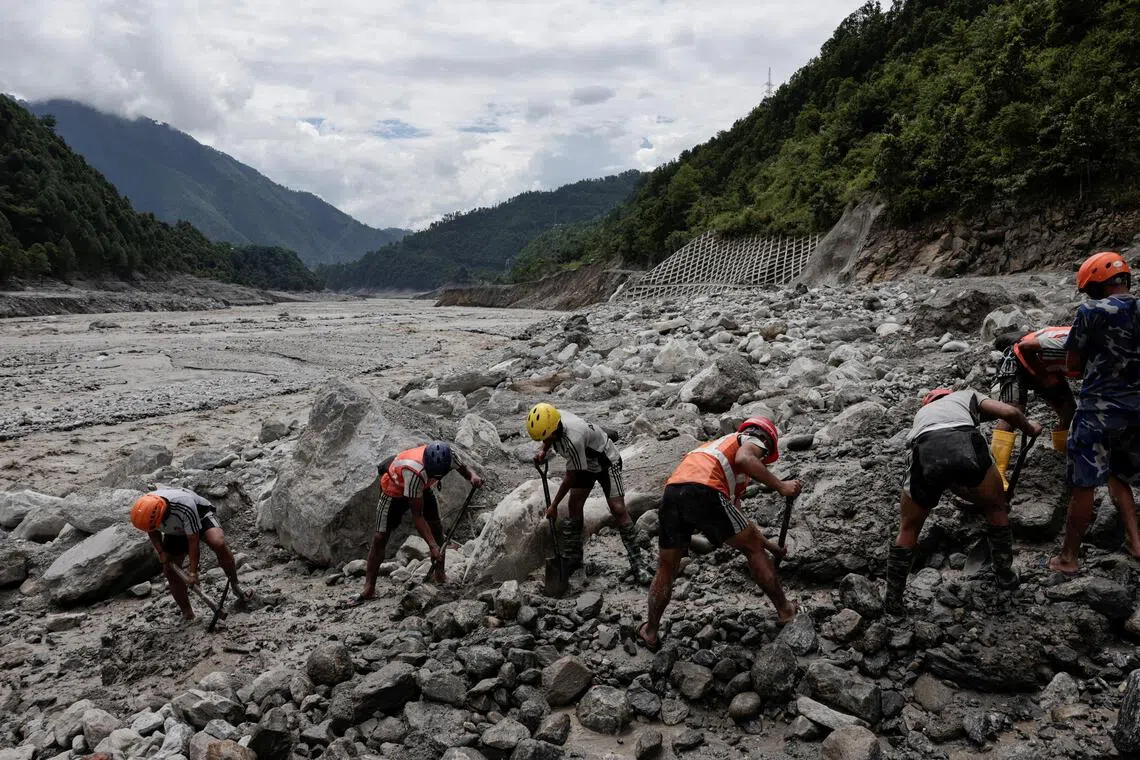 Nepal intensifies rescue bid for workers trapped in tunnel collapse