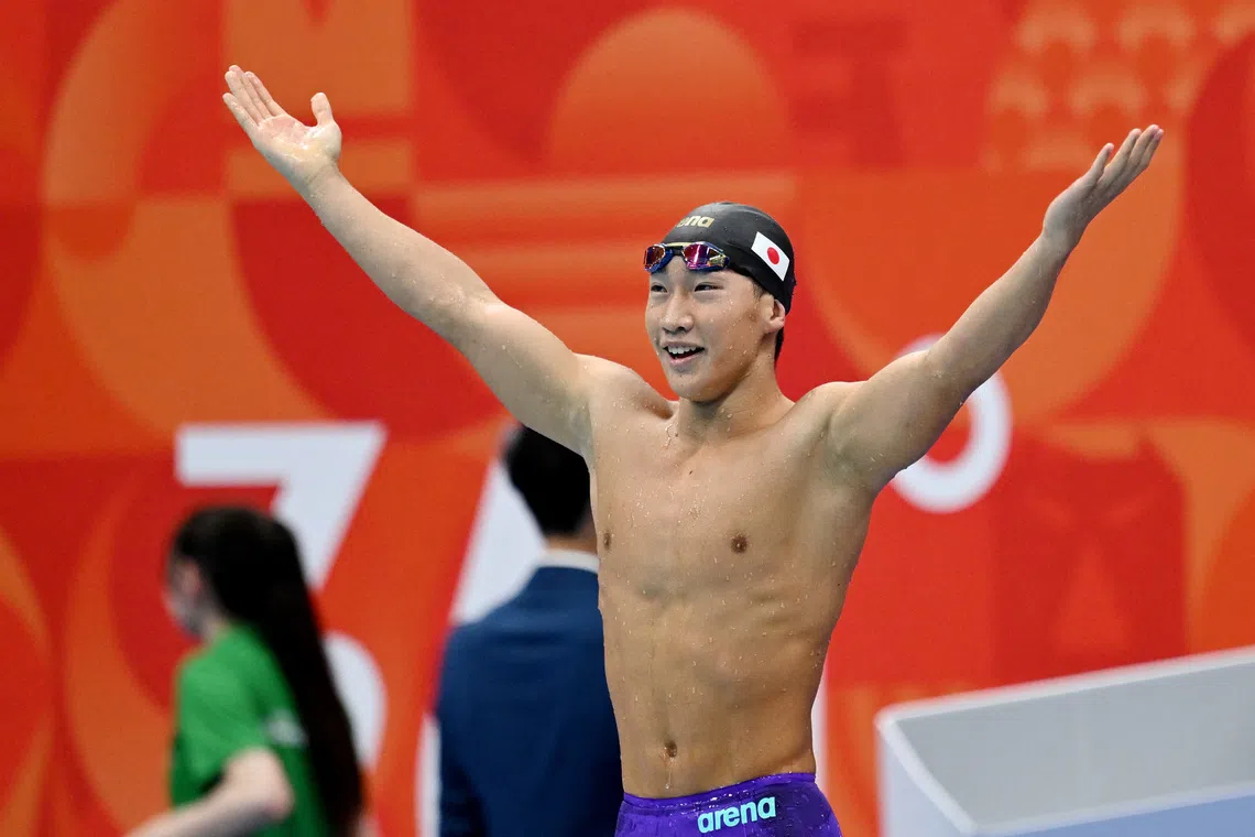 Japanese teen Ohashi breaks 200m breaststroke world record at Asian Games