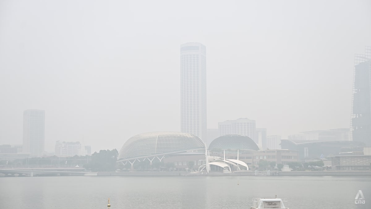Singapore air quality deteriorates as PM2.5 levels spike across island