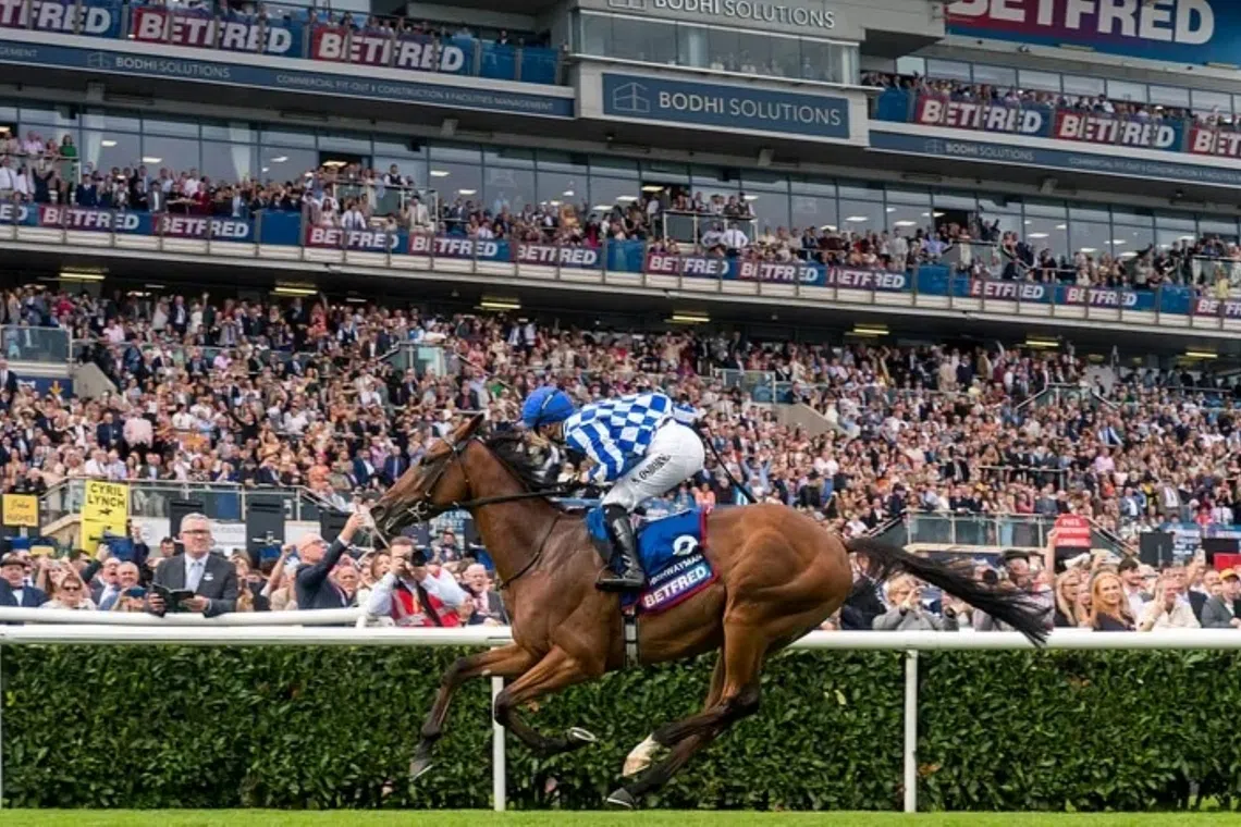 British jockey Osborne makes history with St Leger Classic victory