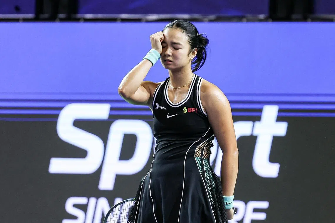 Top seed Eala crashes out of Asian Games tennis semi-finals