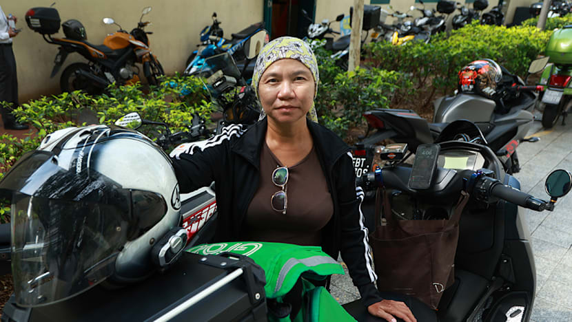 Delivery riders weigh health risks against earnings as haze blankets region