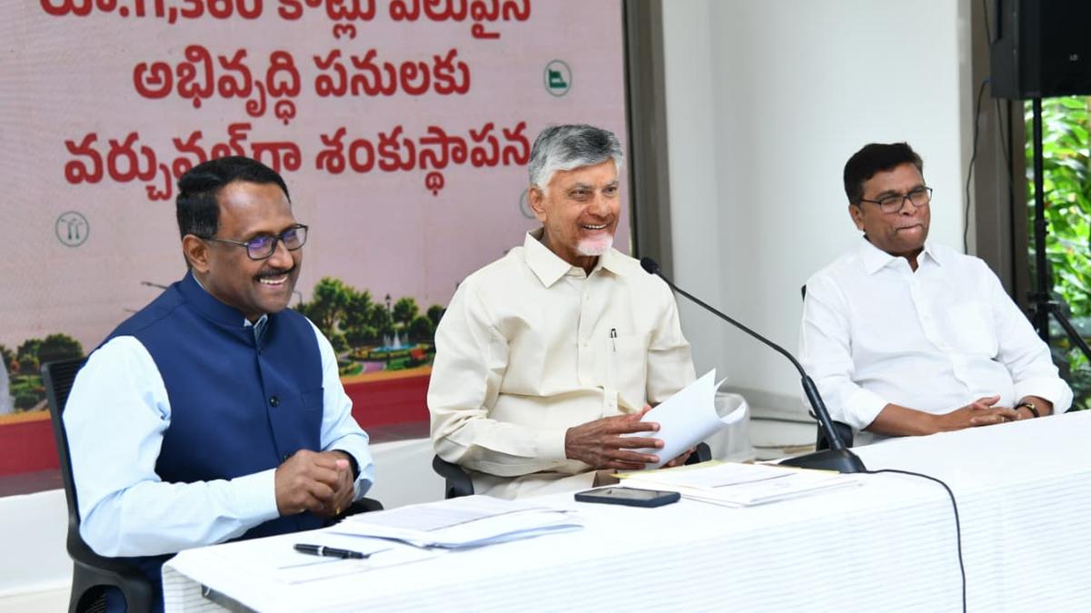 Naidu inaugurates ₹11,359-crore urban development push across 123 towns