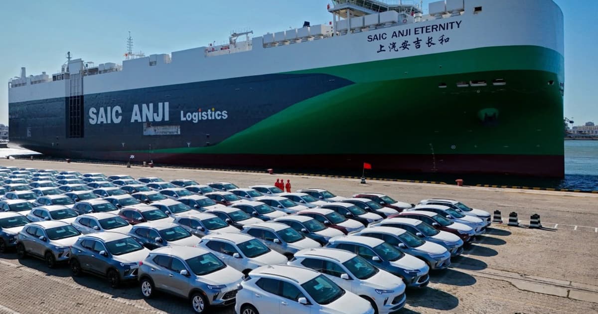 Eksport kereta China kekal kuat, tetapi jualan domestik terus merosot