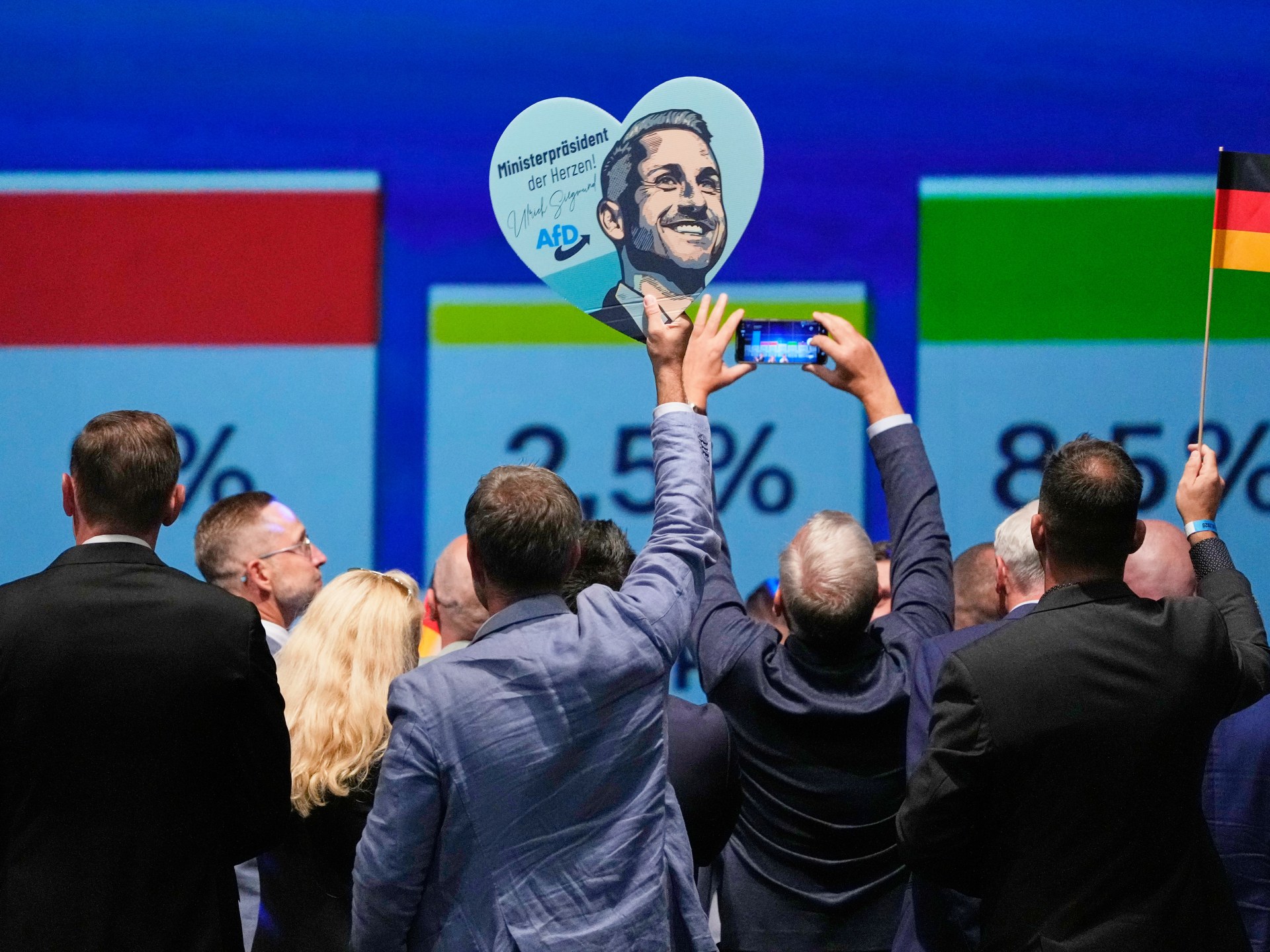 Far-right AfD surges in German state election, eyes 2029