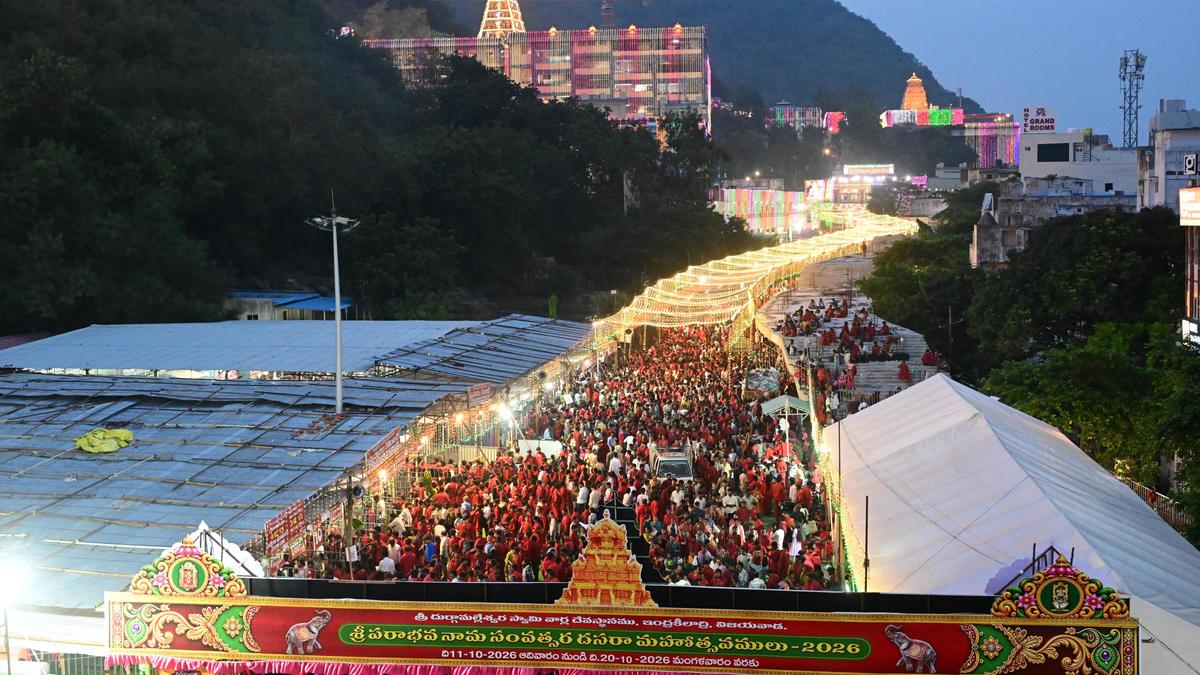 Vijayawada's Kanaka Durga Temple Draws Nearly 18.3 Lakh Devotees During Dasara