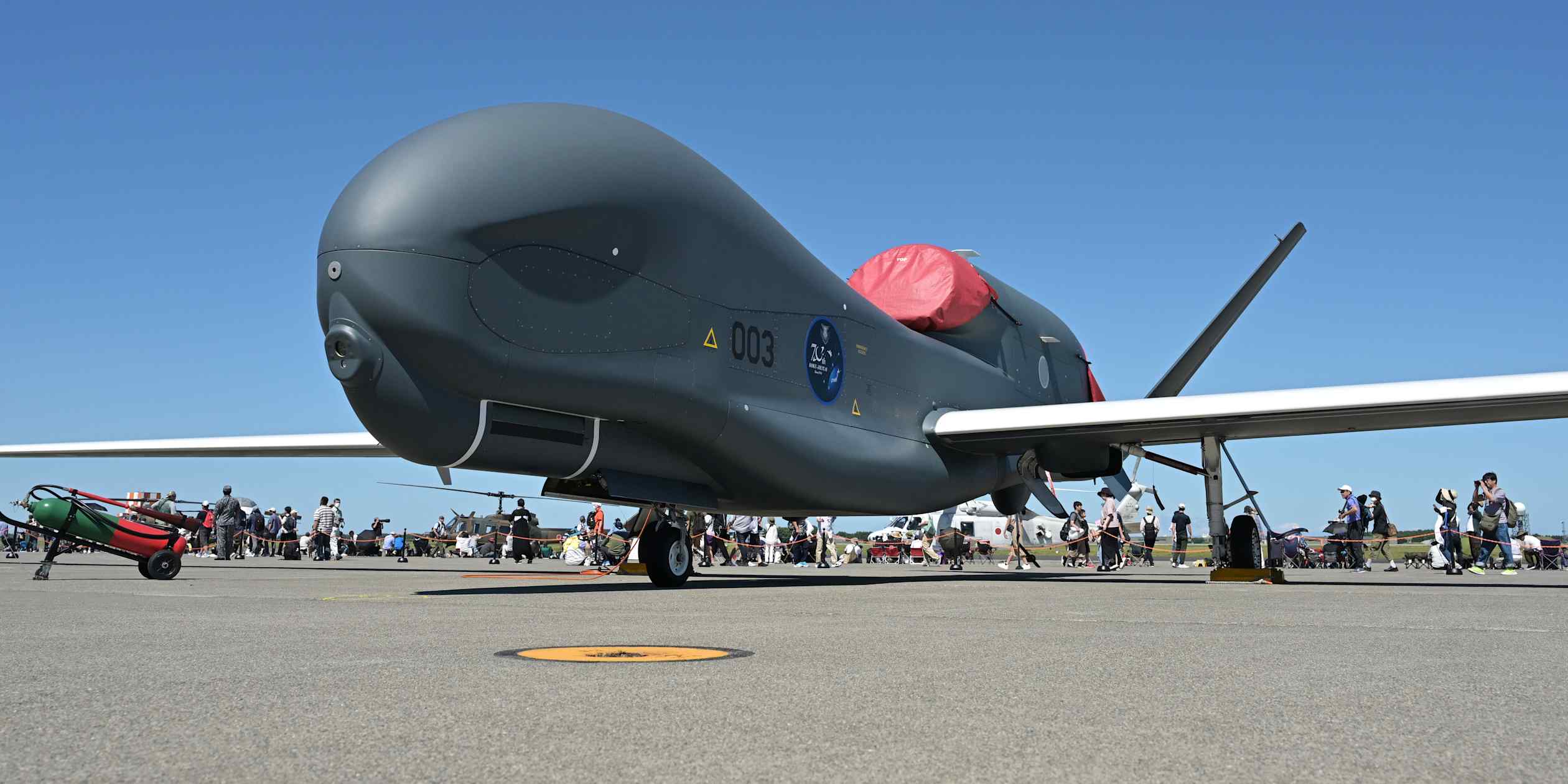 Japan confirms crash of U.S.-made Global Hawk surveillance drone