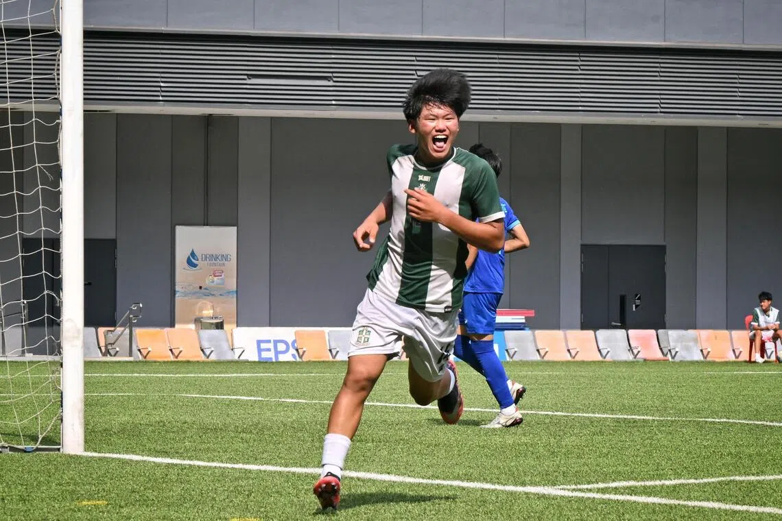 Gabriel Ng's brace lifts SJI to third consecutive C Division title