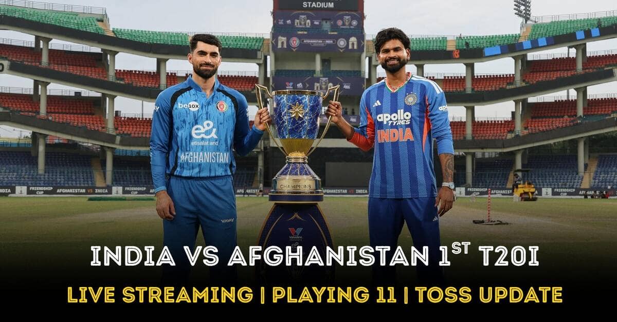 India faces Afghanistan in first T20I; broadcast details for Indian viewers