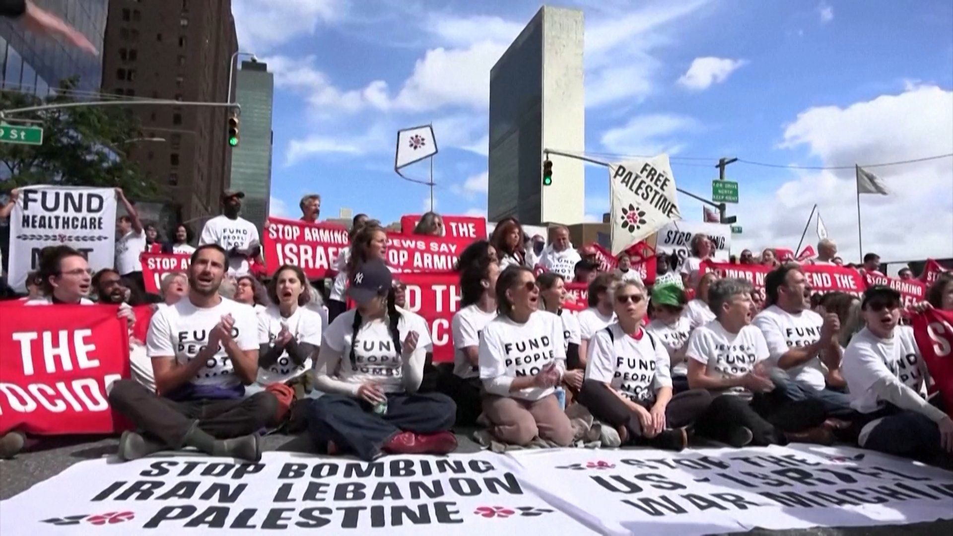 Actress Sarandon Among Dozens Arrested at UN Netanyahu Protest